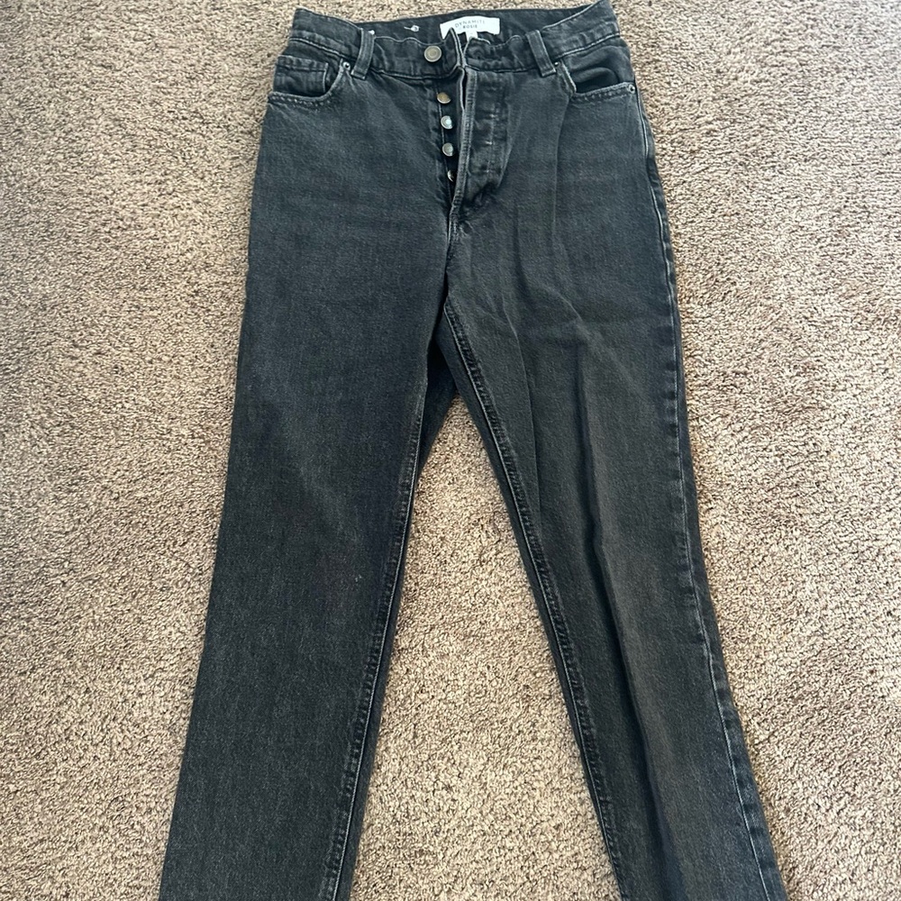 Dynamite Black High Rise Jeans Rosie Style